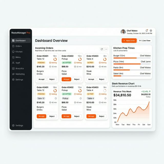 Restaurant Dashboard